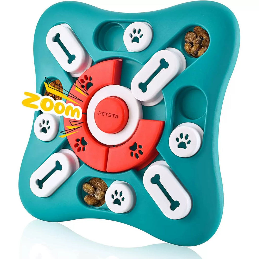 Interactive Treat Puzzle Feeder for Dogs & Cats