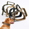VEMIGO Tactical XL Dog Collar - Heavy Duty Reflective with Control Handle